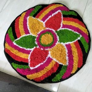 Stylish Rangoli DoorMat