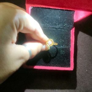 Pure Gold Ring 916 Hallmark