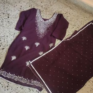 Dimond Stitch Suit Set