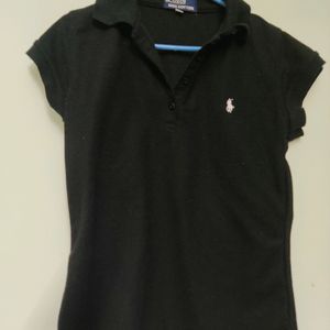 Black Polo T Shirt