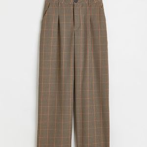 Wide Twill Trousers