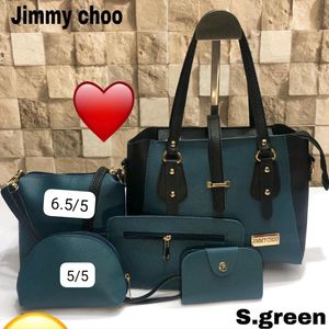 Handbags Five Piece Combo