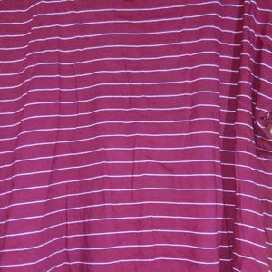 Maroon Tshirt For Women + Surprise Freebie