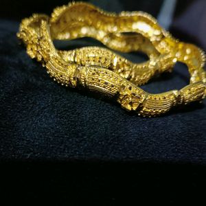 Kundan Gold Plated Bangles For Women