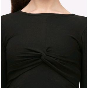 Casual Women Black Top