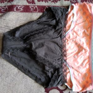 Lace & Orange Panty