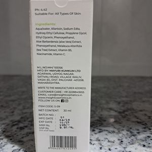 Insight Cosmetics 10% Niacinamide Vitamin C