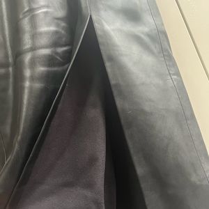 Zara Faux Leather Dress