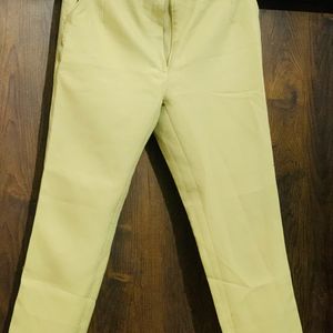 Beige Trouser Pant For Girls