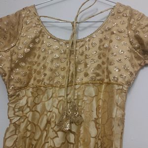 Elegant Golden Frock