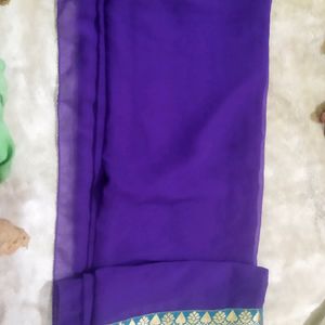 Pattu Saree With Broad Border