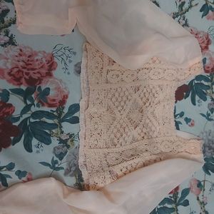 Crop Top Chiffon