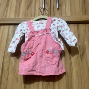 Girls Dungaree Dress