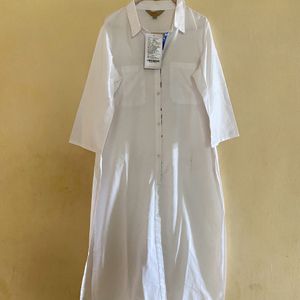 Pure Cotton Kurta With Trousers For Women