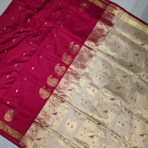 Pure Kanchi Pattu Saree ❤️