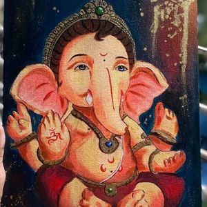 Ganesha Canvas Painting