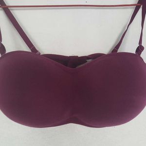 Purple Premium Padded Bra in Size 36