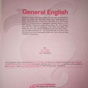 Lucent's General English