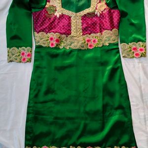 Very Beautiful Satin Kurta