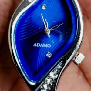 Analog Blue Dial Women's Watch