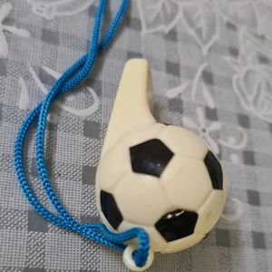 Football shaped mouth Whistle