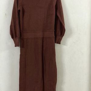 Woolen Bodycone Western Dress