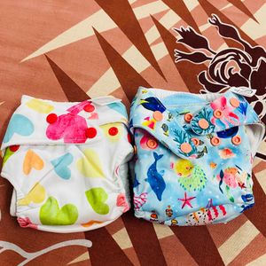 Super Bottom Cloth Diapers Combo Of 2