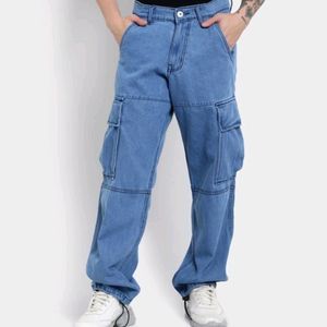 New Men's Cargo Jeans