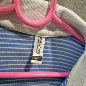 Aesthetic Polo Crop Top