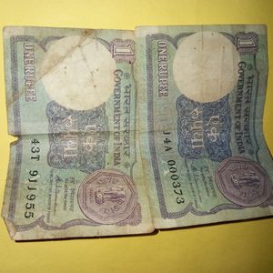Old Rs 1 Note
