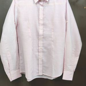 Pink Gingham check shirt