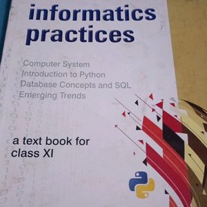 Information Practices ClassXI