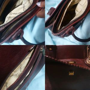 Wrangler leather handbag