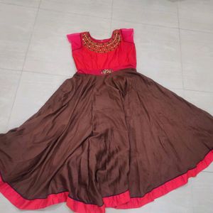 Diwali sale Red frock Size XXL