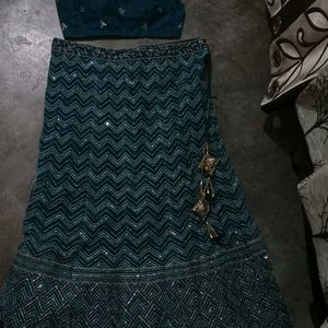 Full Stiched Lehenga With New Condition