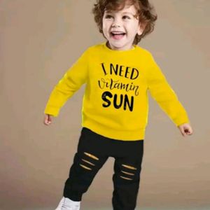 Sun Vitamin Cute Dress For Cut Kids