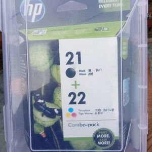 Hp Cartridge 21 22 Number Combo