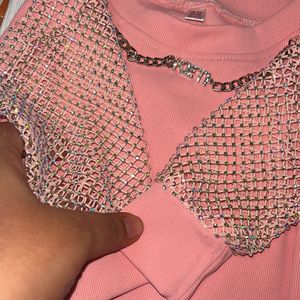 Baby Rhinestone Top