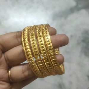 Gold Plated Bangles