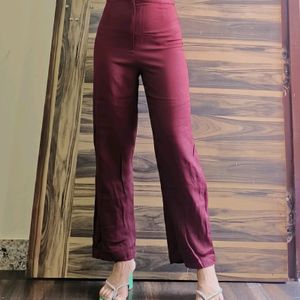 Maroon Pants