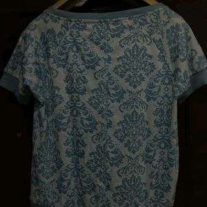 Floral Jacquard Sweatshirt