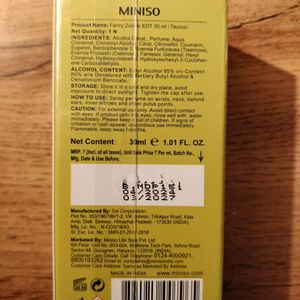 Unopened MINISO Taurus Purfume ♉