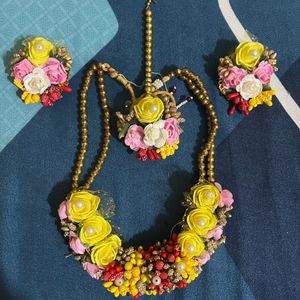 Flower Jewellery For Haldi