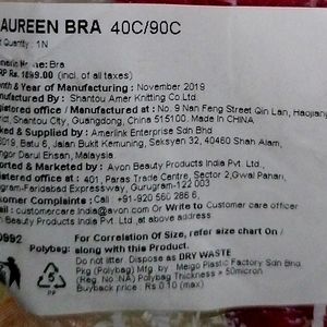 Avon Fashion Lauren Bra.