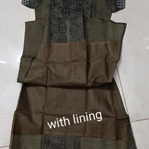 Embroidered Suit With Dupatta