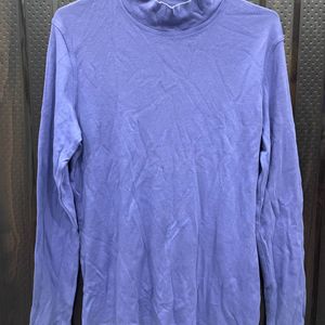 Lavender High Neck Tshirt