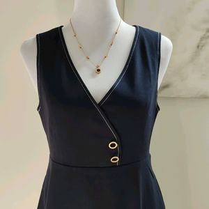 V Neck Wrap Dress (Imported from Korea)