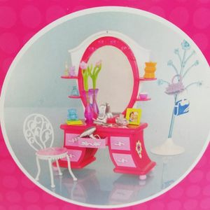 Barbie Doll Vanity Playset