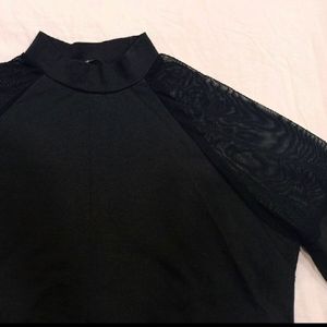 Black Fancy Top