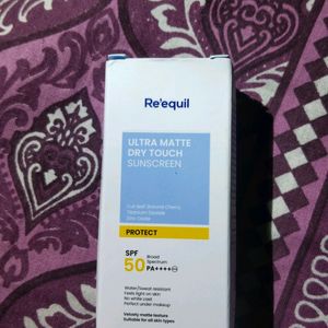 Re'equil Ultra Matte Dry Touch Sunscreen